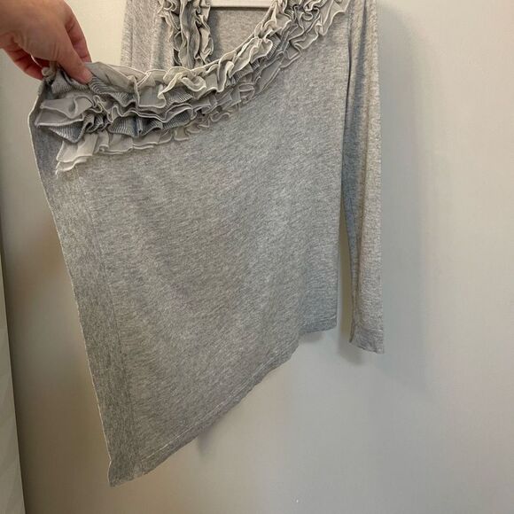 Magaschoni Women Silk Cashmere Raffle Front Open Cardigan Sz S - Picture 5 of 8